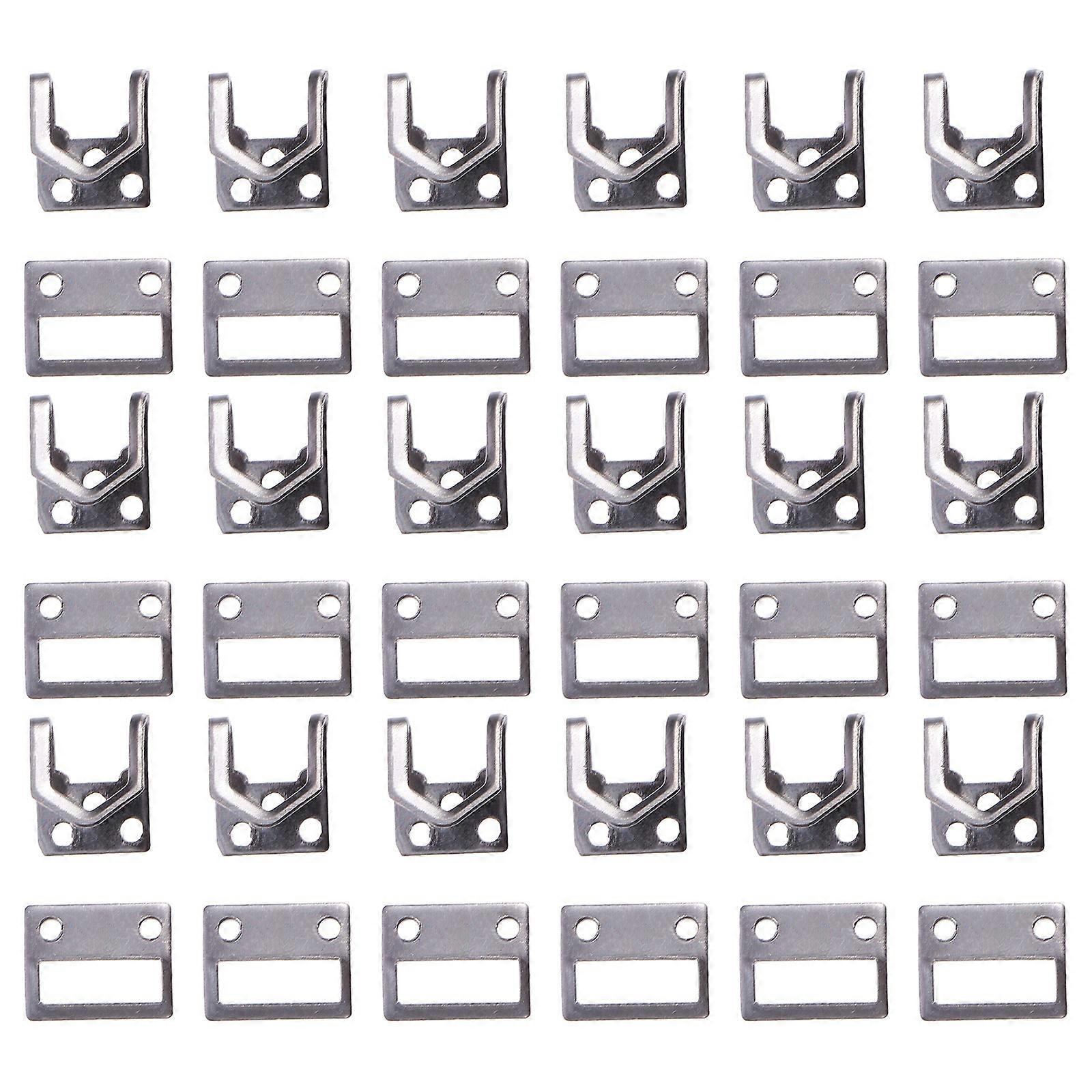 Metal Pants Hooks Adjustable Trousers Hook Buttons for Sewing 100Pcs