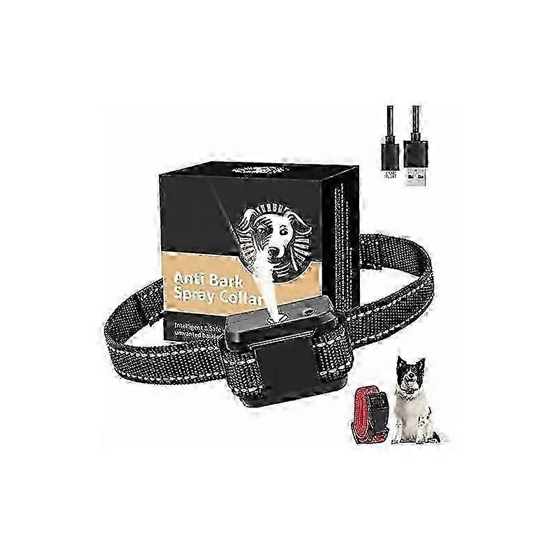 Citronella Spray Bark Control, Adjustable Sensitivity and Spray Volume for Harmless Humane Training Modes, Automatic Citronella Spray to Stop Barking