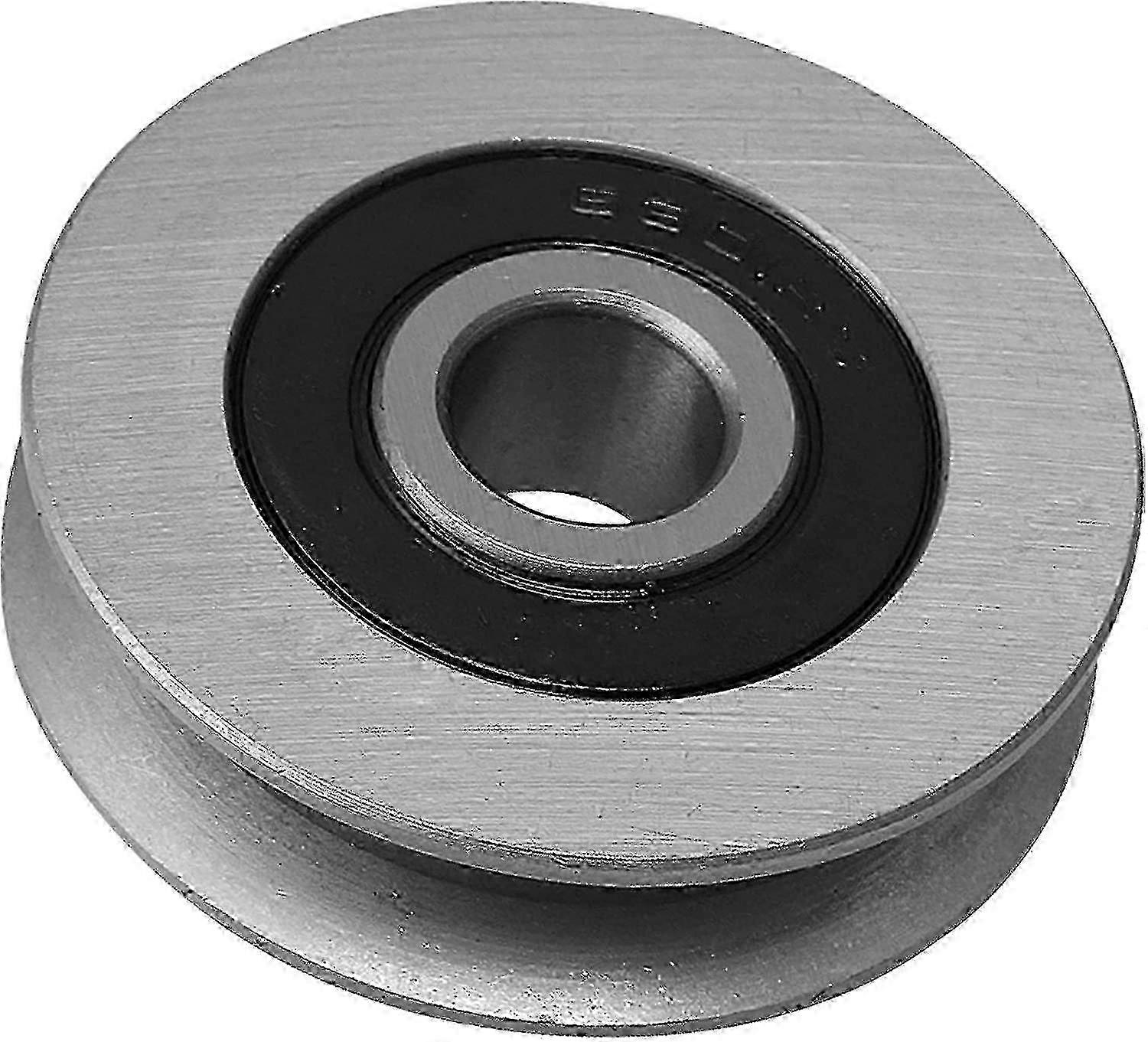 U Shaped Steel Rope Pulley for Heavy Load, 12x50x13mm Iron Bearing 512kg Capacity