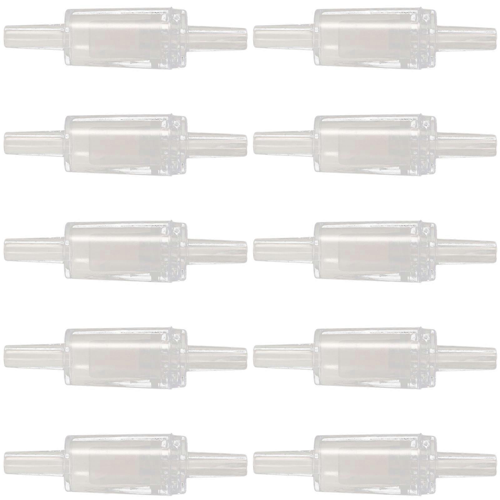 Aquarium Check Valve One Way Check Valve 10Pcs for Fish Tank Use