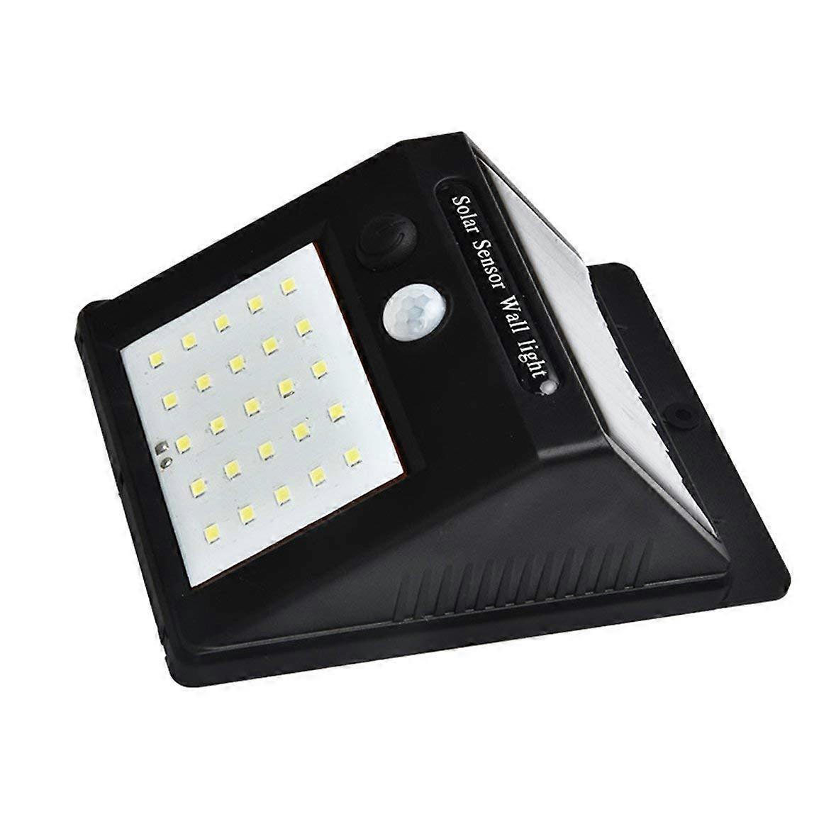 Solar Wall Light Outdoor Waterproof 20 LED Solar Powered Security Spotlight with Motion Sensor