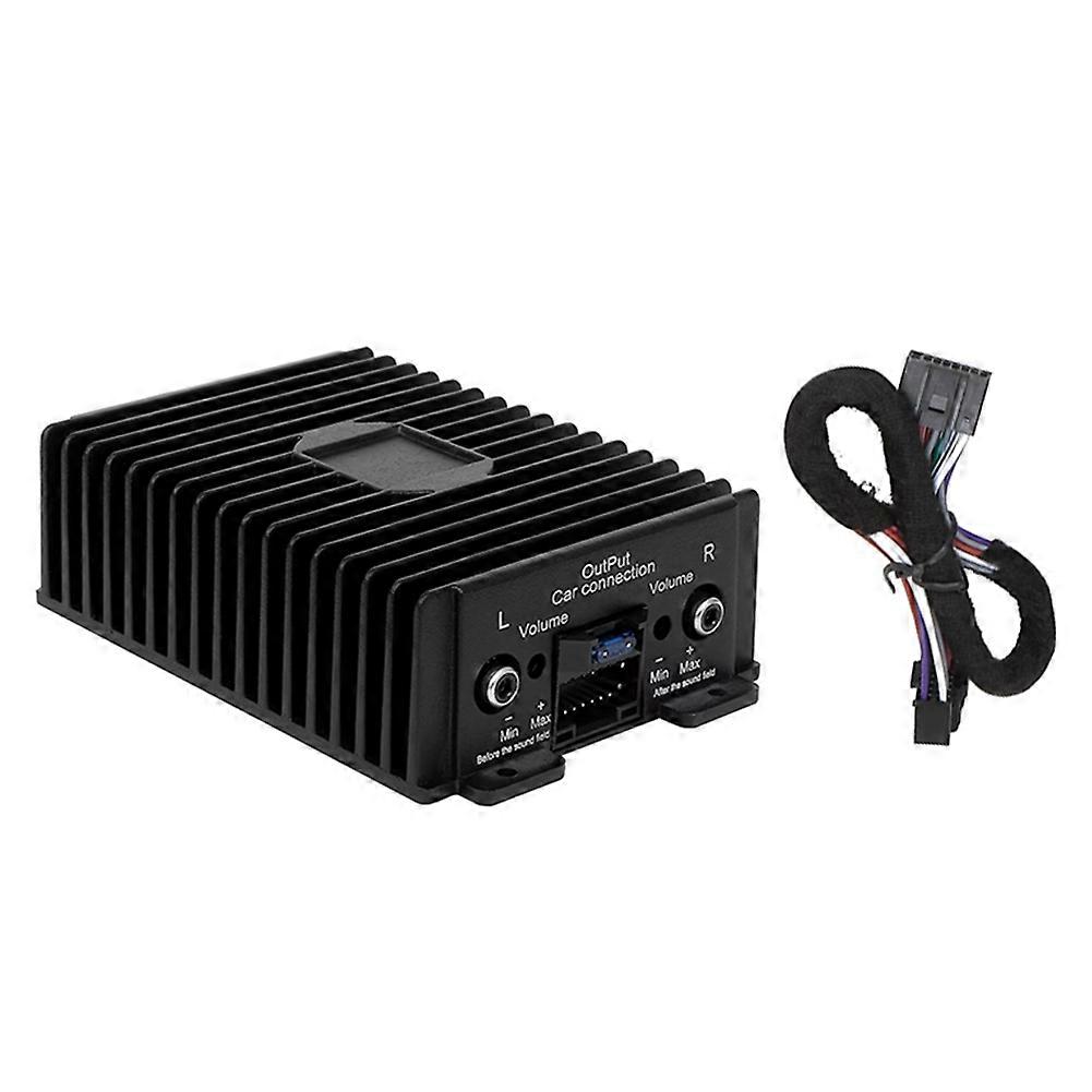 4 Channel 12V 80W X 4 Class A/B Audio Modification Power Amplifier Digital Sound Processor for Android Car Player