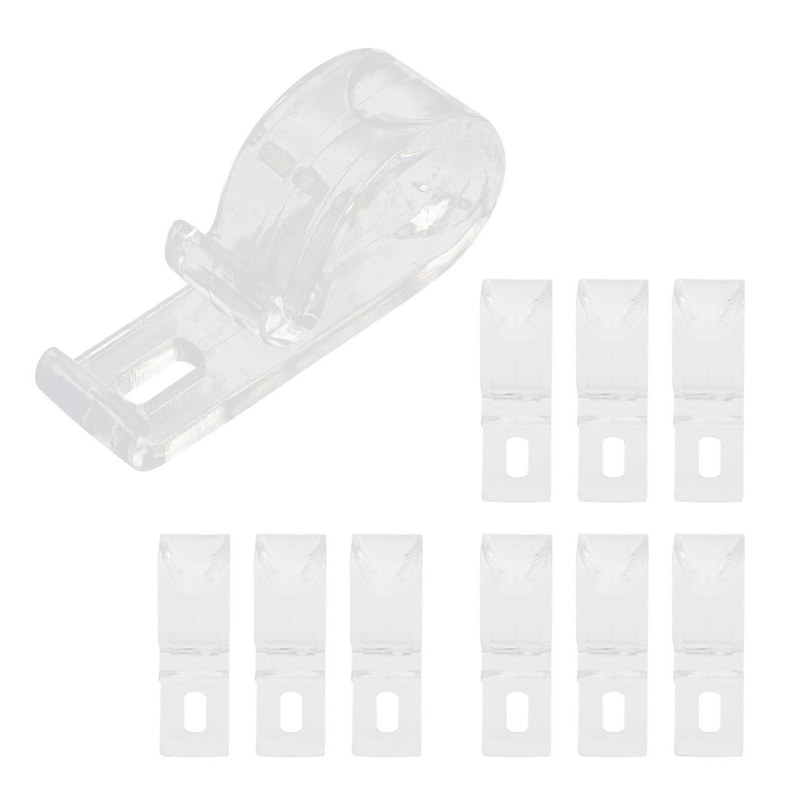 Shade Hook Roller Blind Clips for Curtain Chain Control 30Pcs White