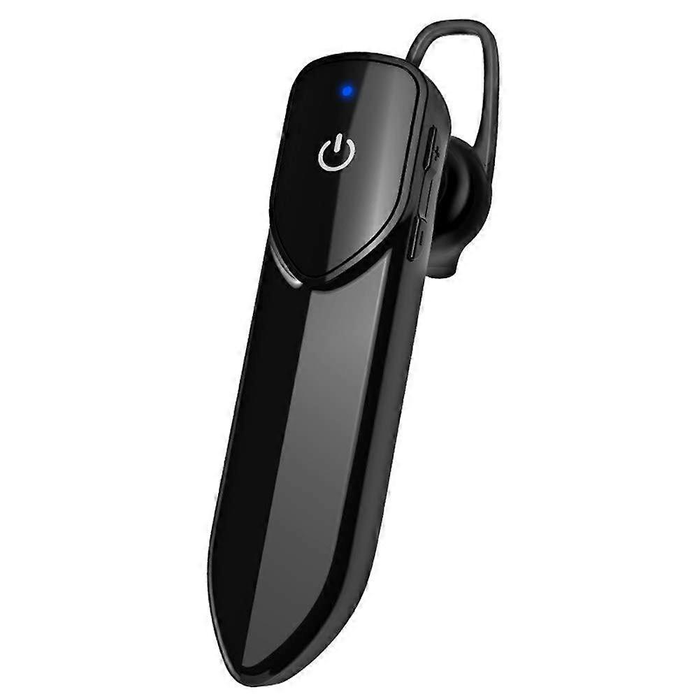 V19 Wireless Bluetooth Headset InEar Stereo Earplug OneEar Universal Black Super Long Standby