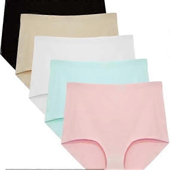 FallSweet No Show Underwear for Women High Waist Seamleass Briefs Panties