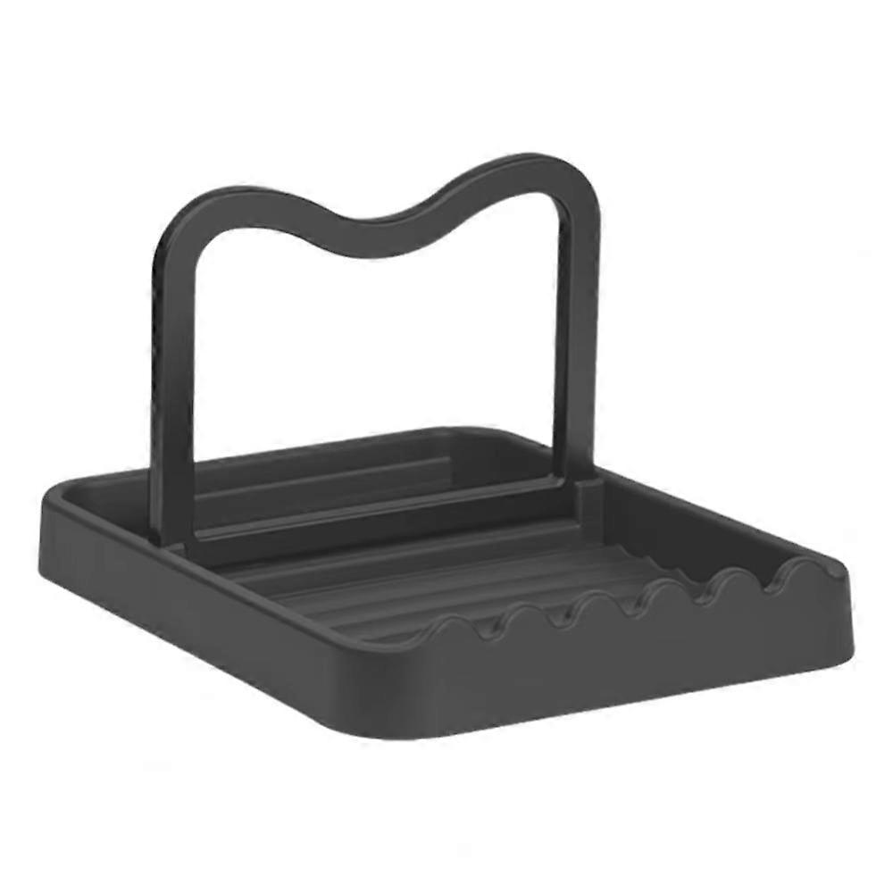 Draining Pot Lid Rack Non-slip Utensils Rack  for Easy Efficient Counter Storage