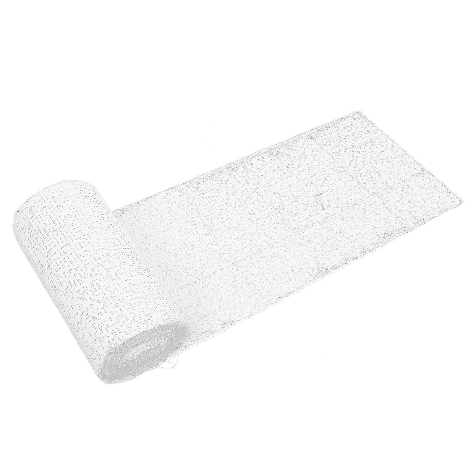 Gypsum Tapes 2 Rolls White Plaster Cloth For DIY Crafts And Sculpture Projects With Easy Cutting And Application