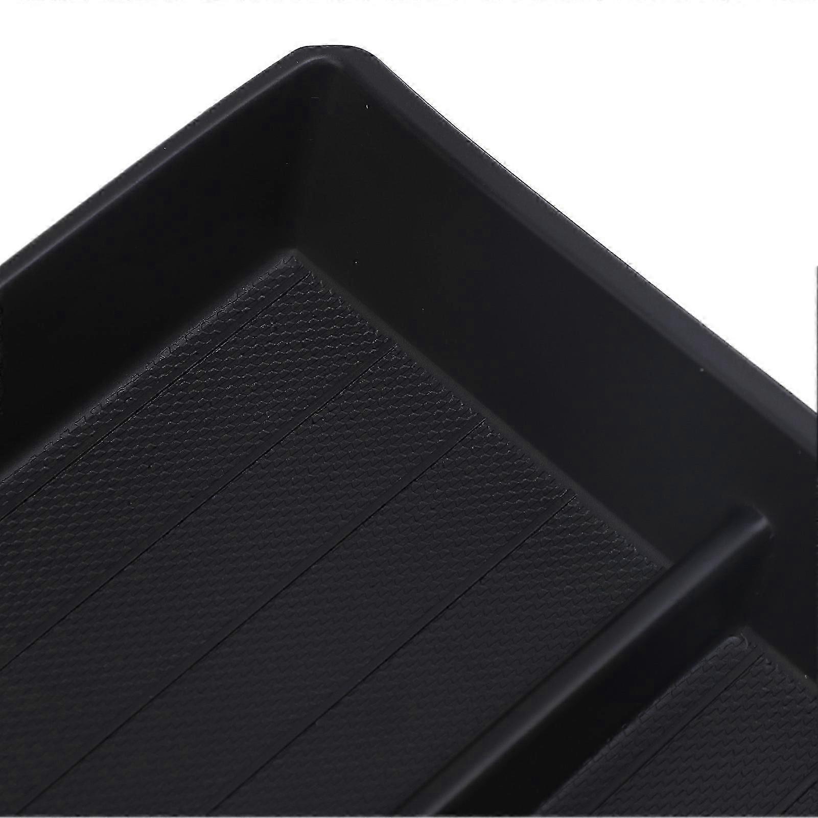 Center Console Organizer Tray Easy Storage Armrest Storage Box Bottom Tray Replacement for Tesla Model 3 Highland 2024 Grey