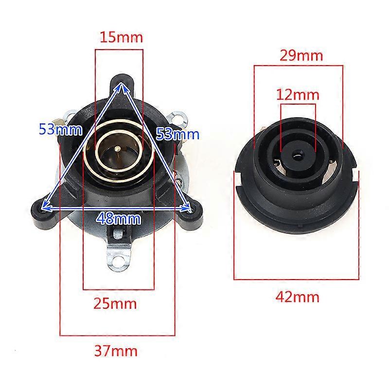 Connecteur de commutateur de temp��rature de Thermostat de Base d'accessoires de bouilloire ��lectrique 2 pi��ces/ensemble