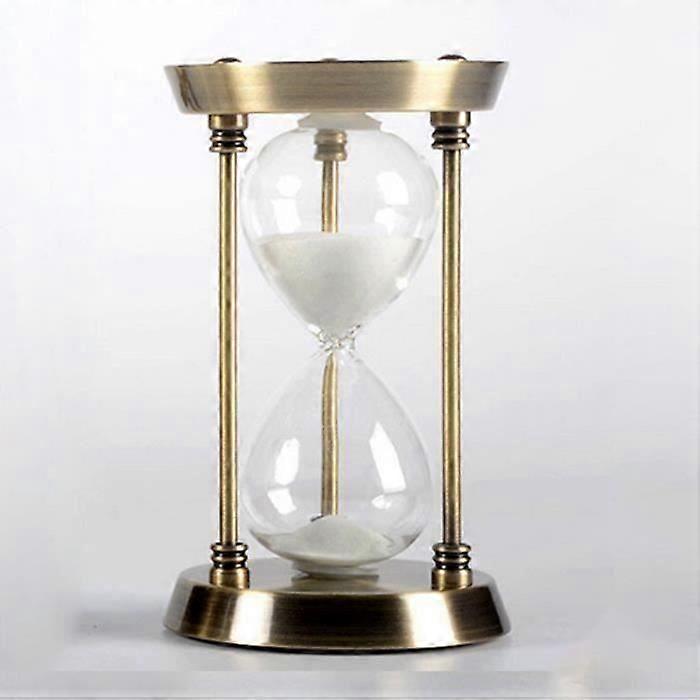 Bellaware 60 Minute Metal Hourglass Sand Timer| Large Size Sand Clock