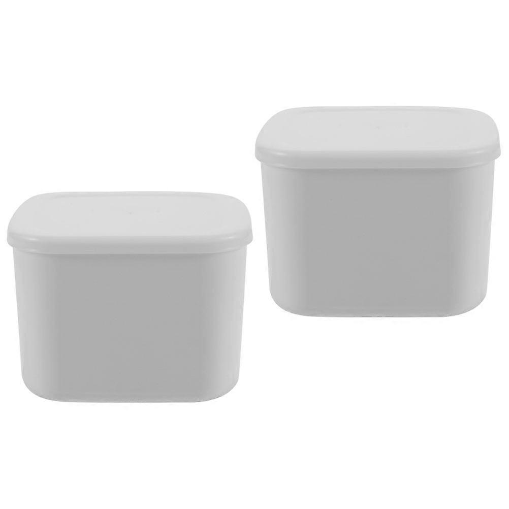 Sliced Cheese Container for Fridge Kitchen Cheese Boxes Keeping Fresh Butter 2Pcs