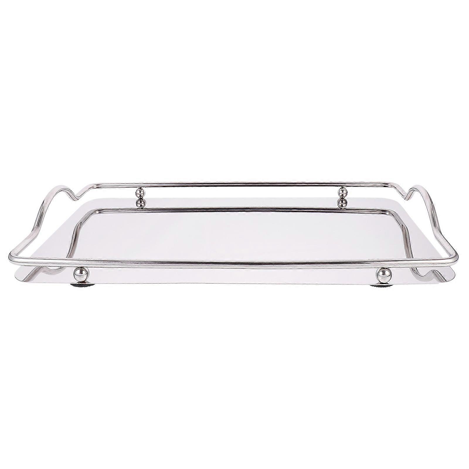 Storage Tray Stainless Steel for Fruit Plate Function with Storage Tray