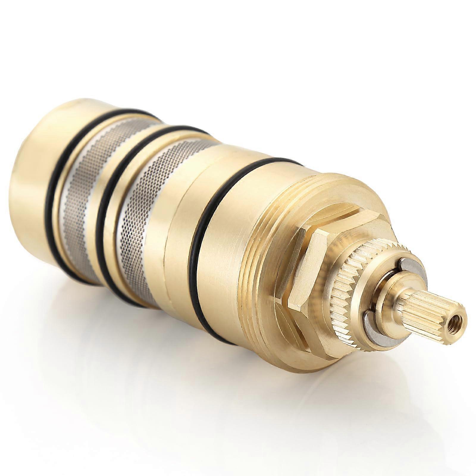 130156 Thermostatic Cartridge Replacement for Moen Shower Valve, Brass, Precise Temperature Control