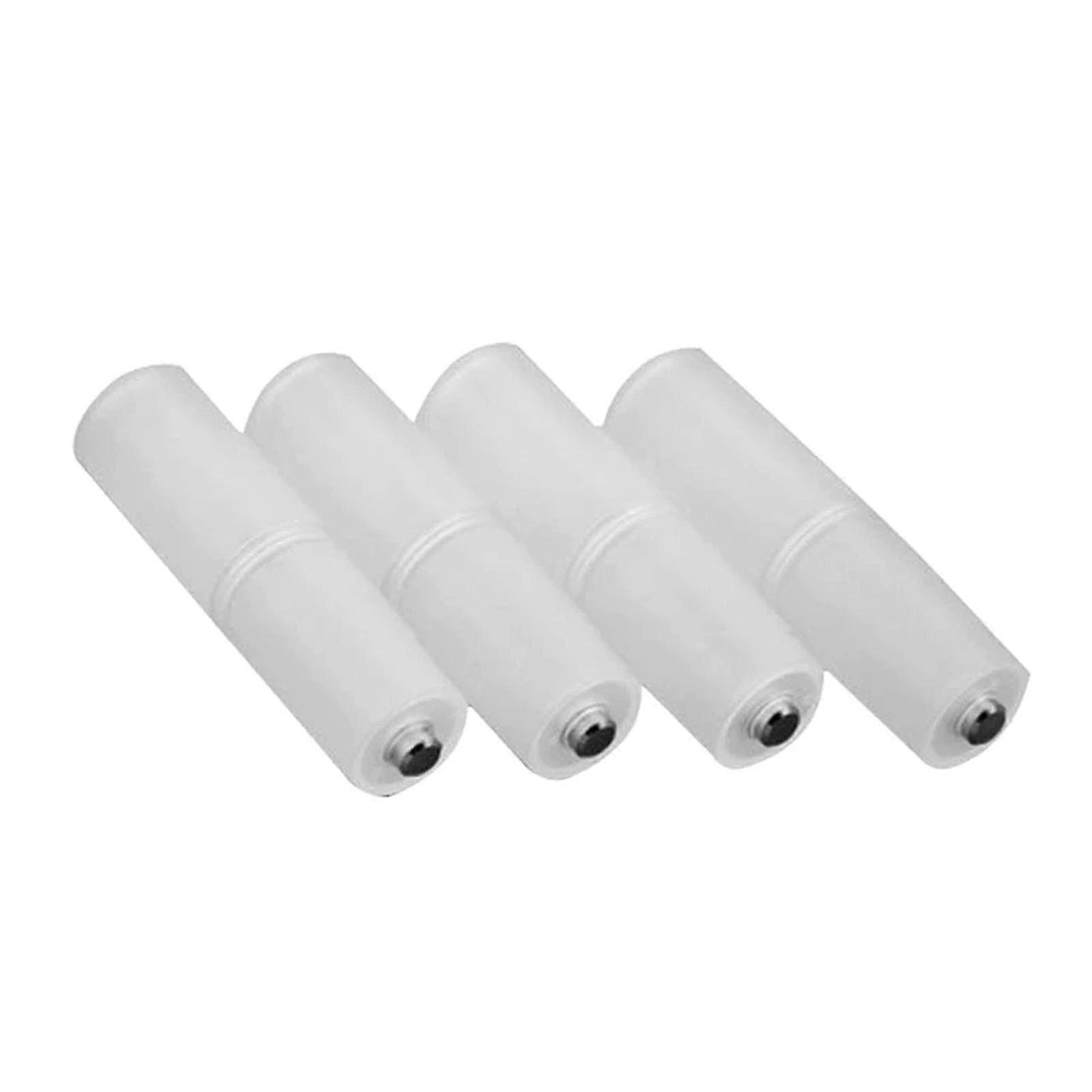 4Pcs AAA to AA Size Battery Converter Adapter Durable Plastic Battery Container 25-26