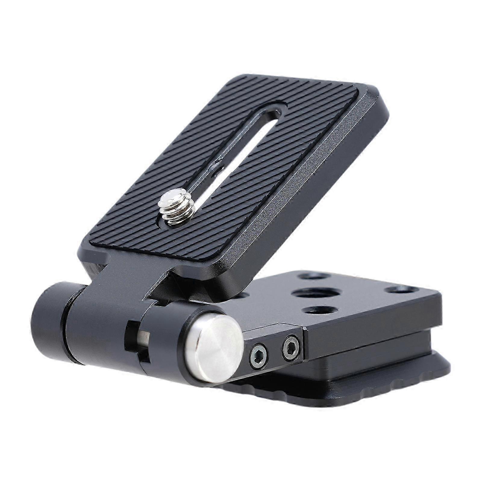 Foldable DSLR Camera L Bracket Easy Installation Replace Quick Release Plate 25-26