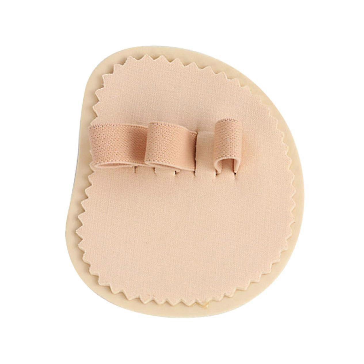 Toe Separator and Straightener Pad for Overlapping Toes, Breathable 3Toe Spreader Design