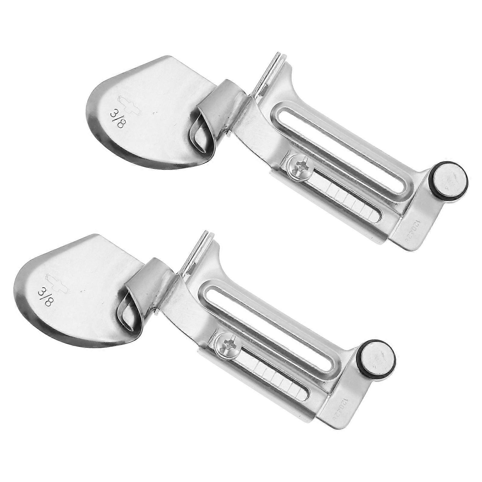 Sewing Machine Binder Curling Presser Feet for Efficient Sewing 2Pcs