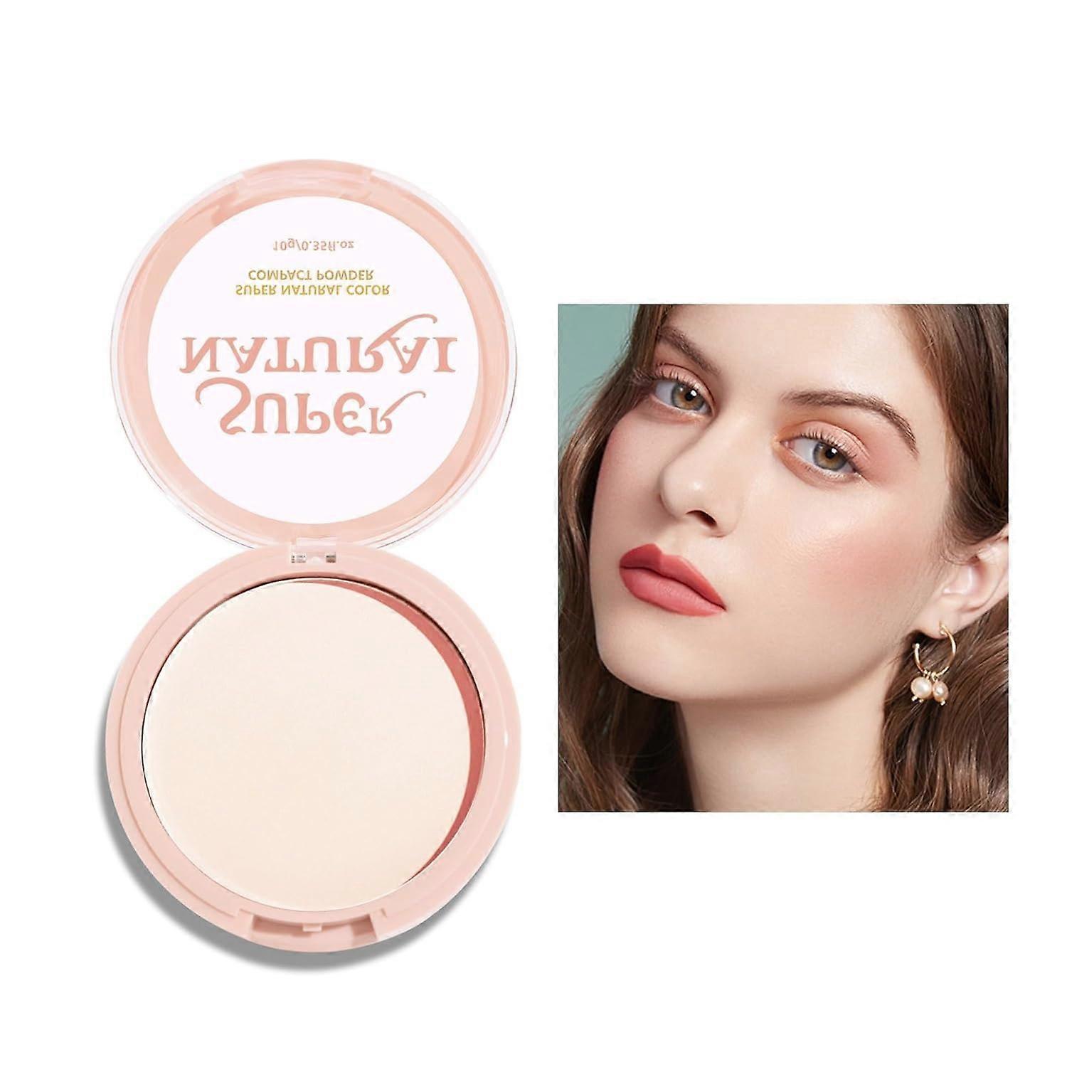 LongLasting Matte Setting Powder Oil Control Waterproof Pressed Foundation Color 01