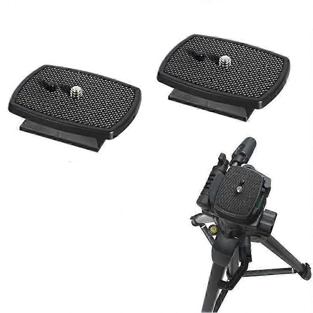 2 Pack Quick Release Plate for Tripod Camera Mount Adapter, 43x43mm with Screws