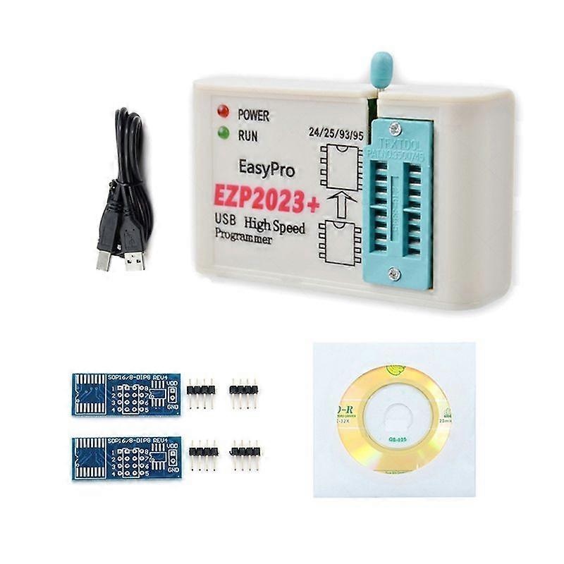 EZP2023 High-Speed USB SPI FLASH Programmer EZP2023 Support 24/25/93 EEPROM Bios 25T80 Burning Offli