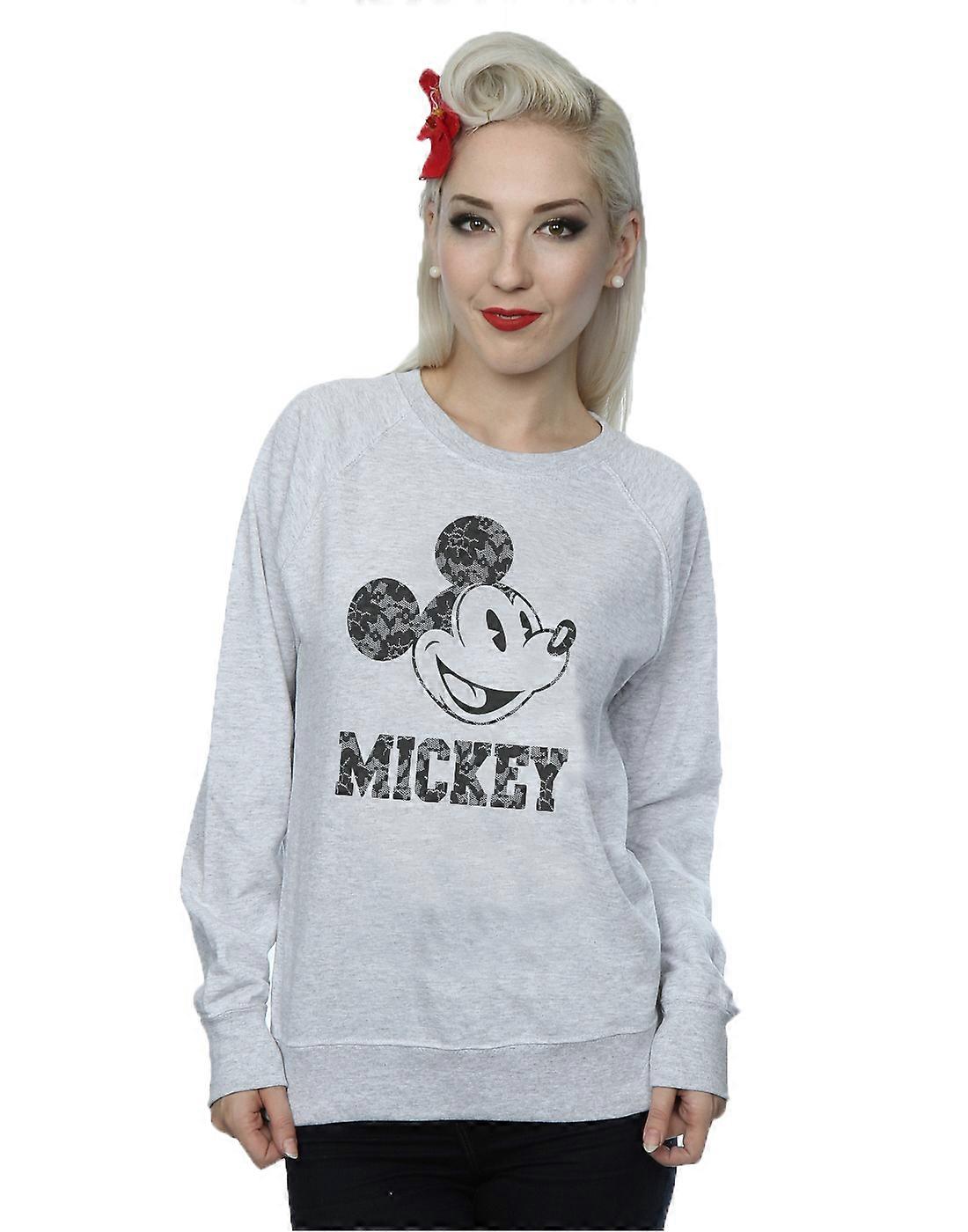 Disney Women's Mickey Mouse Laces Sweatshirt
