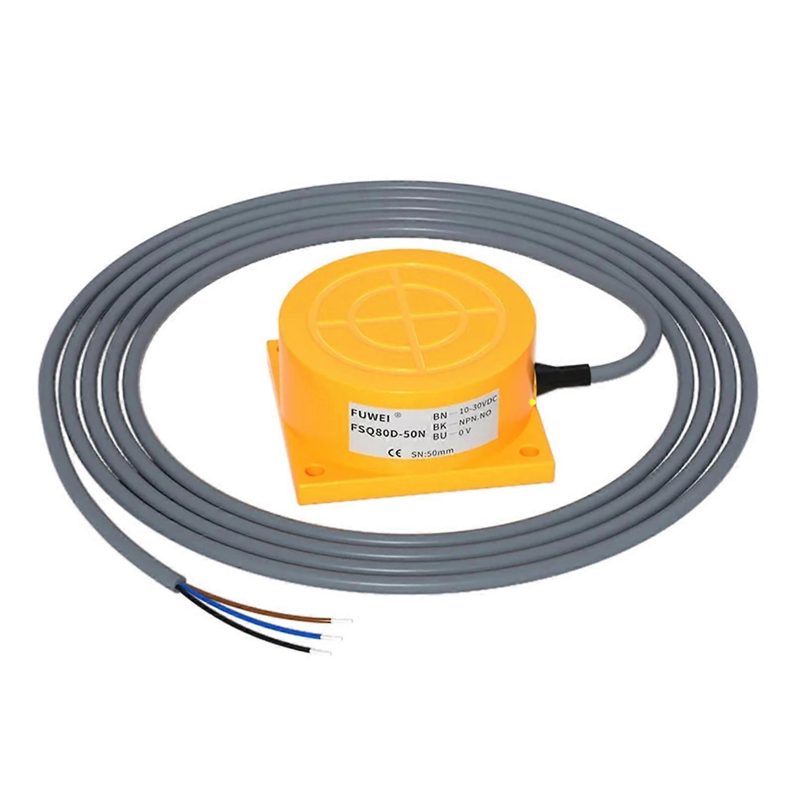 FSQ8050N Industrial Proximity Sensor Precision Metal Detection Durable Remote Switch