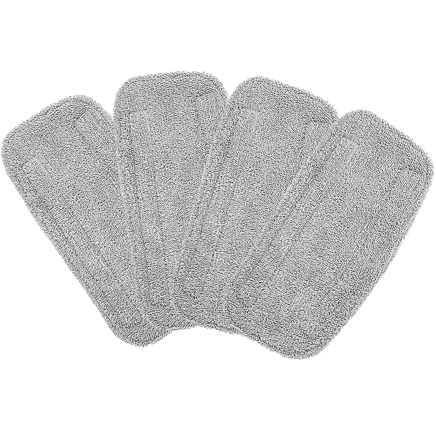 Steam Mop Replacement Pads 4 Pack Compatible with GorFanty GF6610B Neugo NE033M Reusable Microfiber
