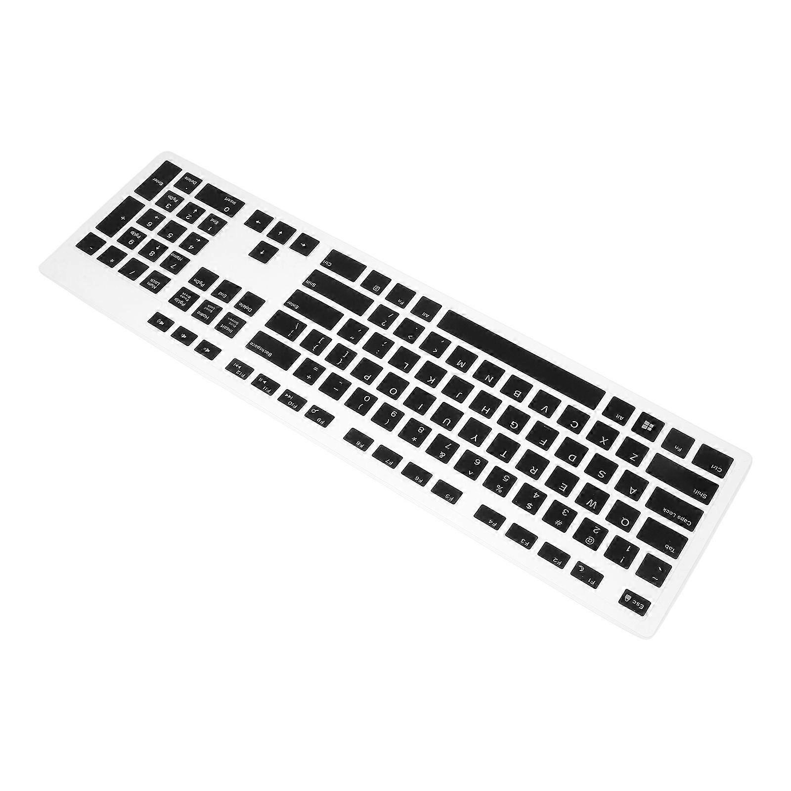 1 Pc Keyboard Protector Compatible for Dell KB216 Wired Keyboard (Black)