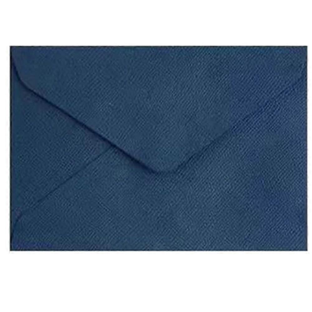 Blue Wedding Invitation Envelopes 50 Pack A7 20.1x15.1cm Grade Texture Easy Seal Flap