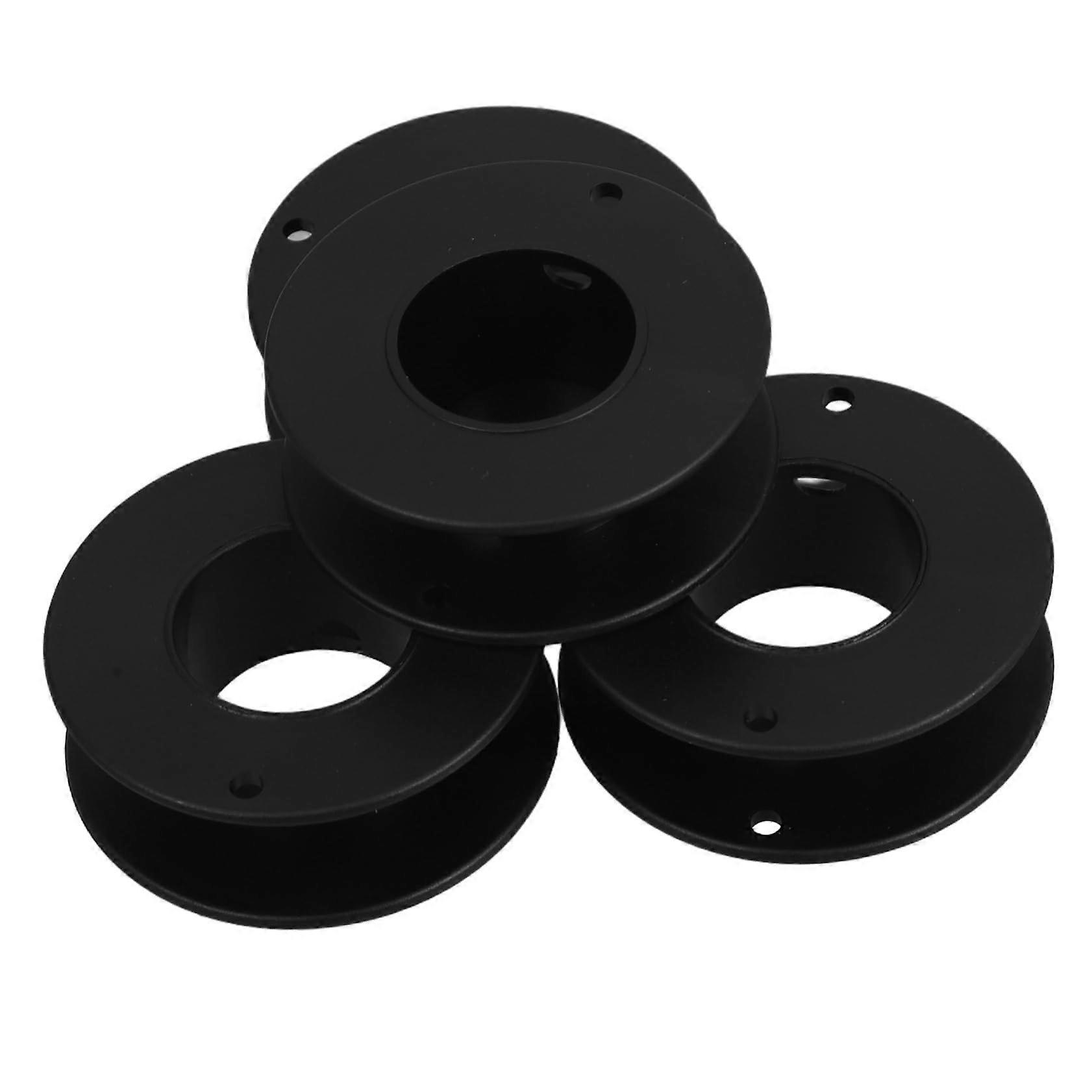 Thread Spool Set for Sewing and Embroidery, Empty Wire Storage Reels, Plastic Bobbins for Crochet