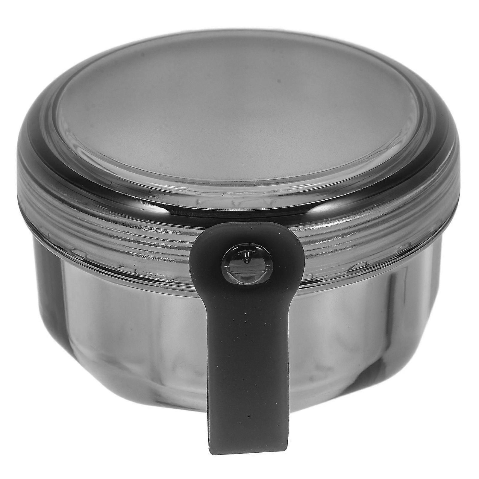 Portable Retainer Case Household Denture Box for Storage Grey Container