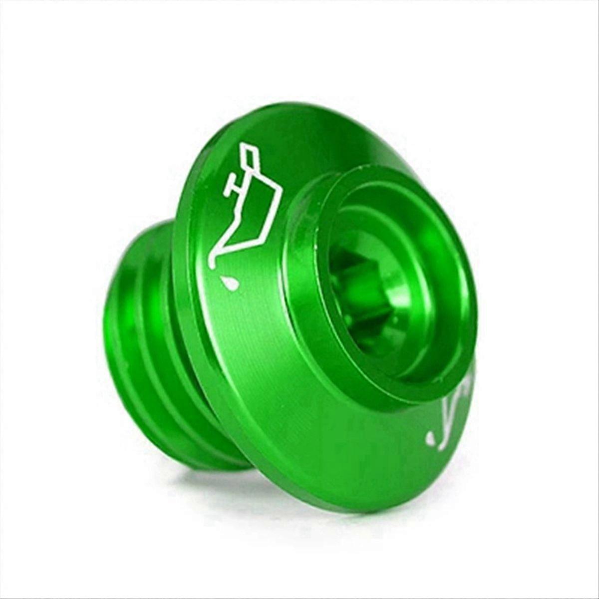 Green Motorcycle Engine Oil Filler Plug Cover for 