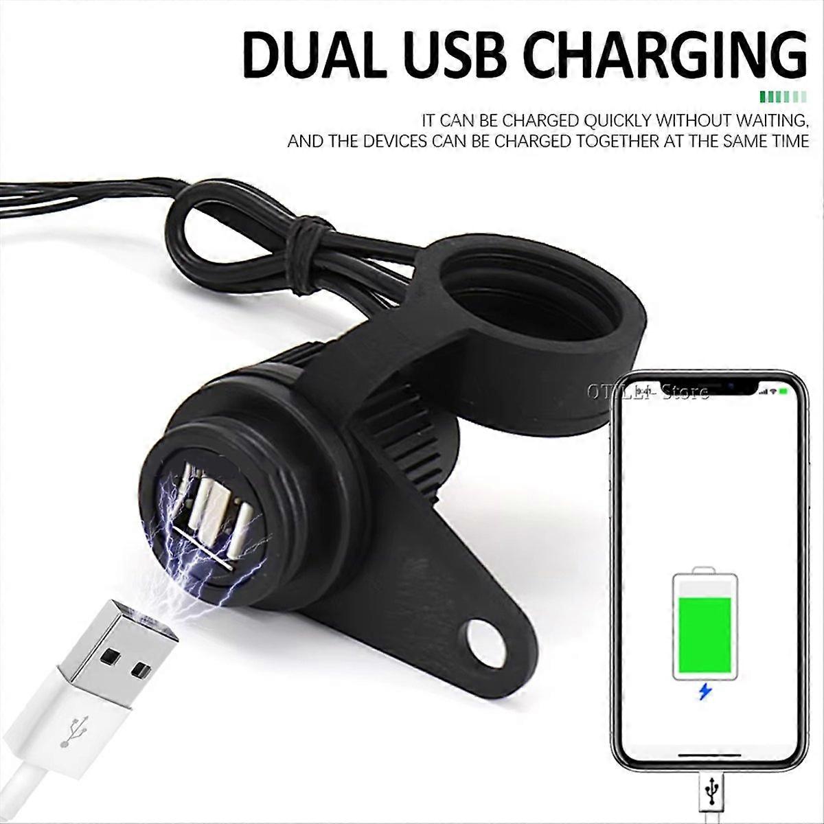 Motorcycle Double USB Interface for BMW F700GS/ADV