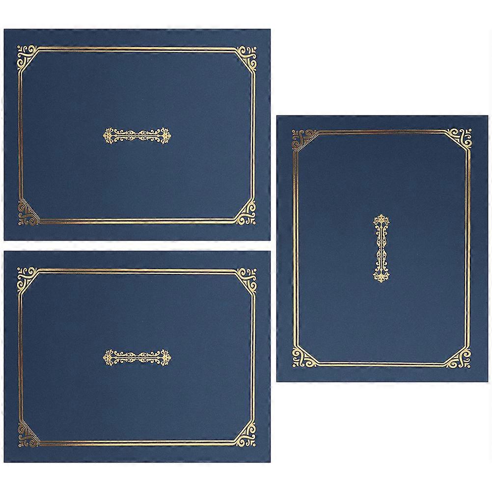 Paper Diploma Holder Certificate Holder for Protection 9Pcs Folding Type