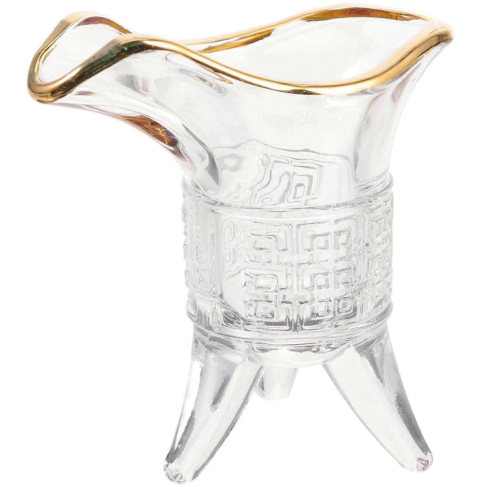 Transparent Glass Cup Household Wine Cup for Bar Multi-Function