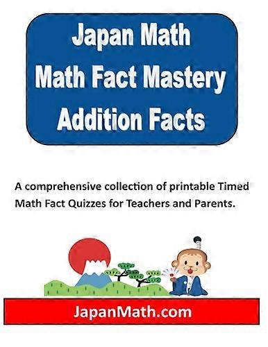 Japan Math Addition Facts Mastery