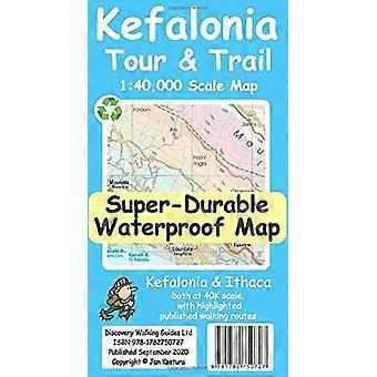 Kefalonia Tour &; Trail Kartta