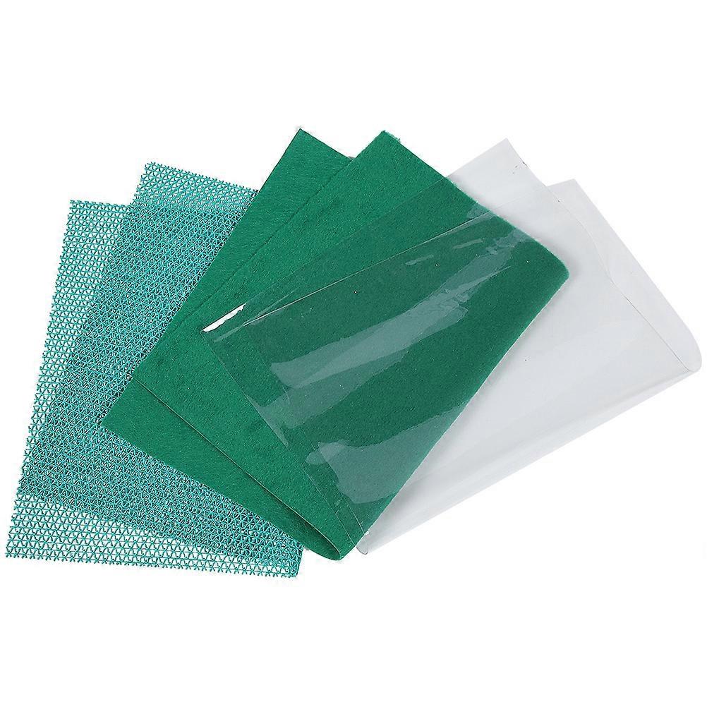 Pet Bedding Turtle Cage Mat for Reptile Carpet 2Sets Green Lizard Liner