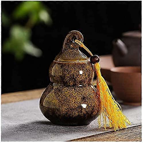 Small Ceramic Cremation Urn for Ashes with Elegant Moisture Proof Seal, Handcrafted Keepsake
