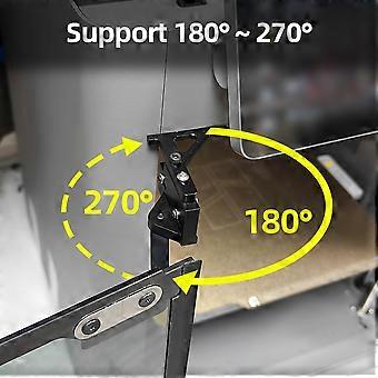 Voor Bambu P2S CNC metalen deurscharnier 180/270° kit 3D-printer upgrade kit voor Bambu Lab P2S 3D-printer