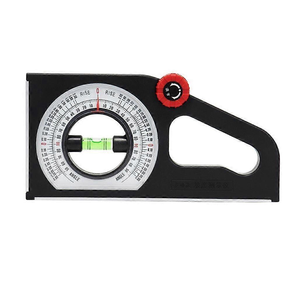 Engineering Inclinometer, Universal Slope Measuring Scale, Multifunctional Goniometer Instrument Measuring Tool A