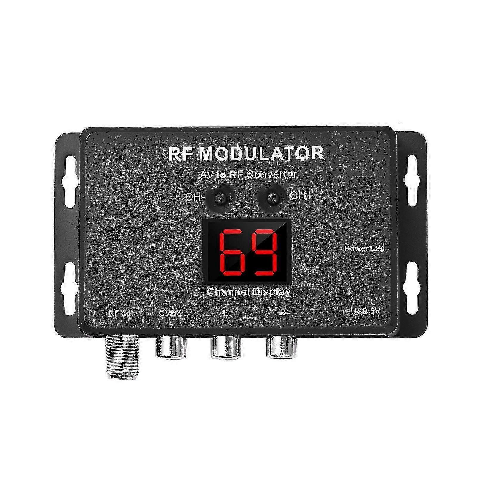 M60 RF Modulator AV to RF Converter
