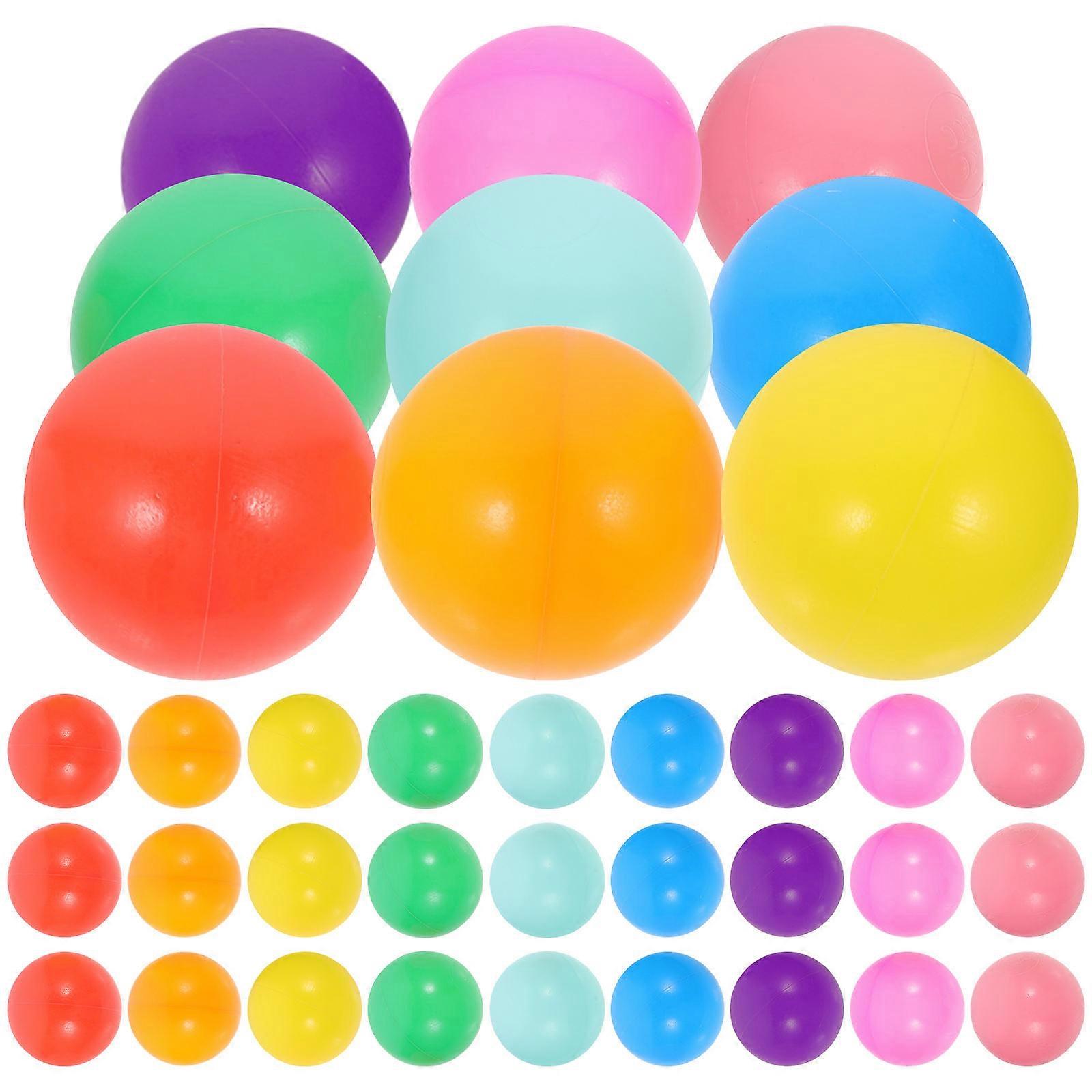 Plastic Balls Creative Ocean Balls for Children 50Pcs Assorted