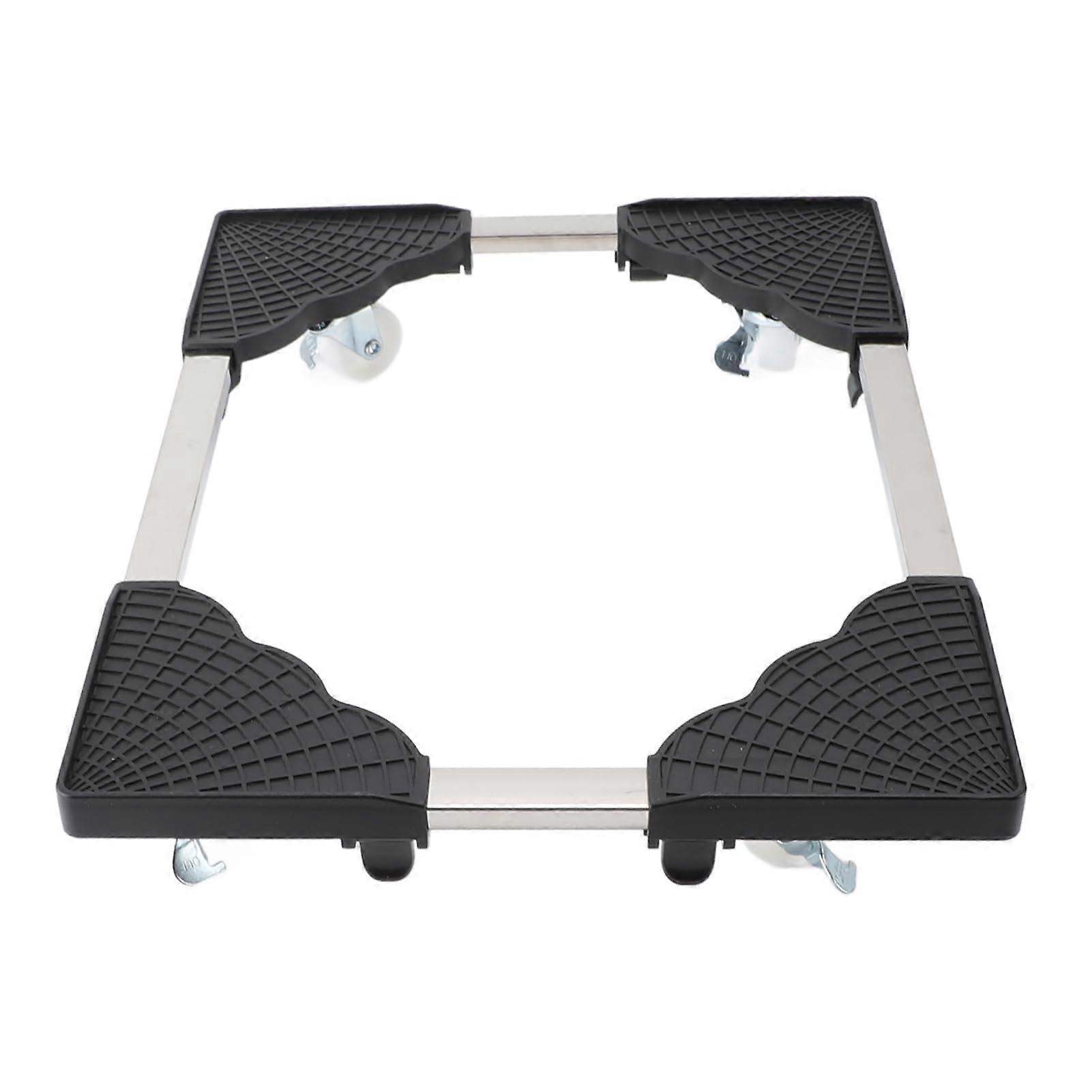 Adjustable PC Tower Stand with Lockable Wheels and Ventilation for Home or Office Use
