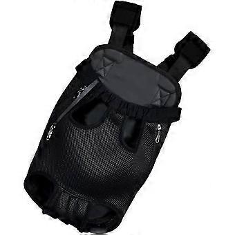Pet Carrier Backpack Adjustable Front Leg Dog Safety Harness for Small Dogs