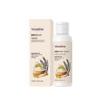 Rice Milky Toner (100 ml) Mit fermentiertem Reisextrakt für intensive Feuchtigkeitspflege, leichte, nicht klebrige Textur, porenverfeinernd für alle Hauttypen