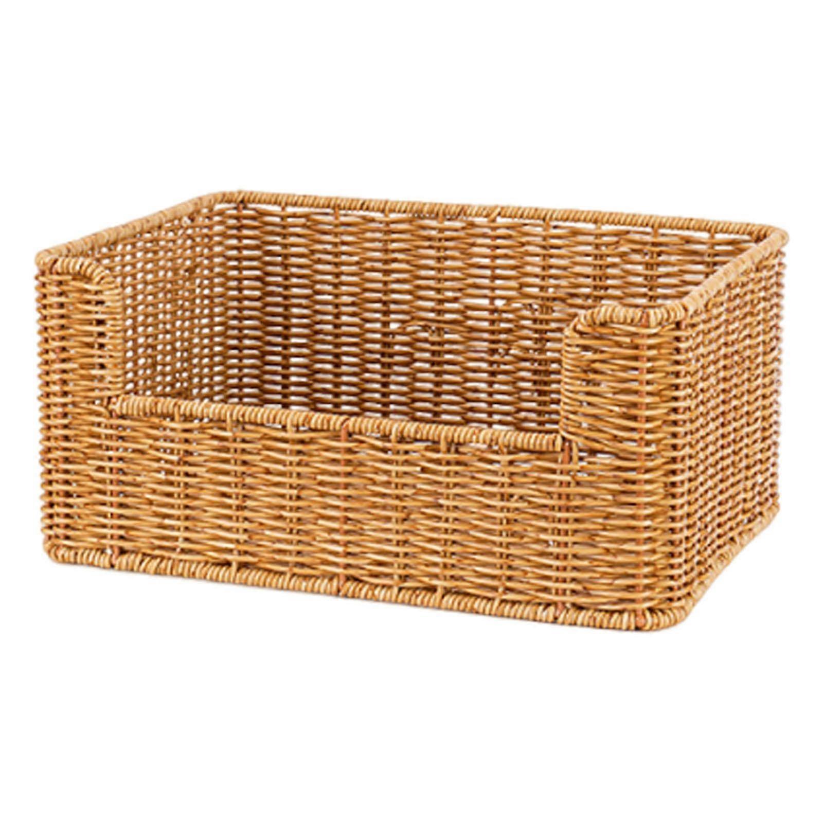 Toy Storage Basket Snack Container Desktop Rectangular for Home Kitchen Bar