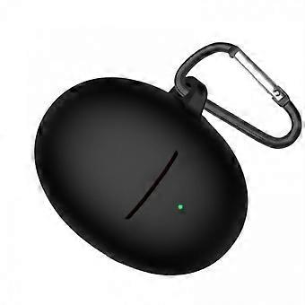 Silicone Protective Case Compatible with Huawei Freebuds 5 - Full Protection Black Color: Negro MC1