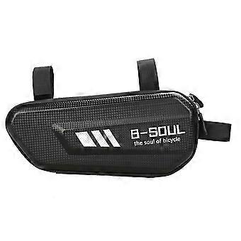 Borsa da telaio a triangolo Stoccaggio impermeabile Tasche a doppia rete Custodia per telaio a sella triangolare Borsa da telaio a triangolo