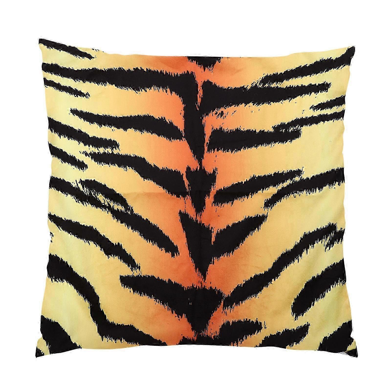 Pattern Pillow Cover for Decoration 1Pcs Orange Throw Cushion